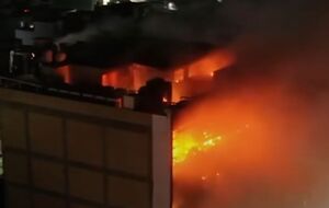 П'ятиповерховий ТЦ згорів за тиждень після відкриття