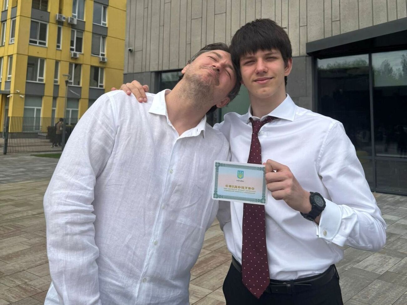 Притула о сыне: Я бы такой, чтобы он учился здесь, конечно