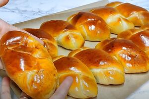 Выпекайте булочки при 180 °C в течение 22 минут