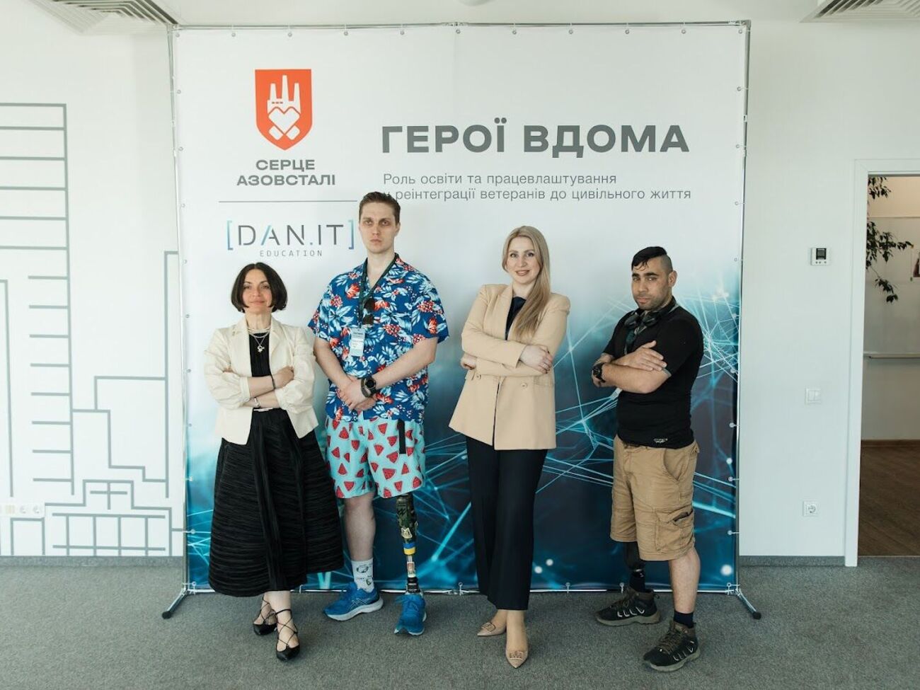 Наш месседж: ветеран – это не риск, сказала Емченко