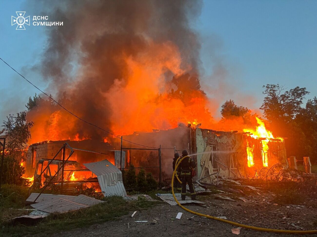 Под огнем оккупантов были жилье и гражданская инфраструктура