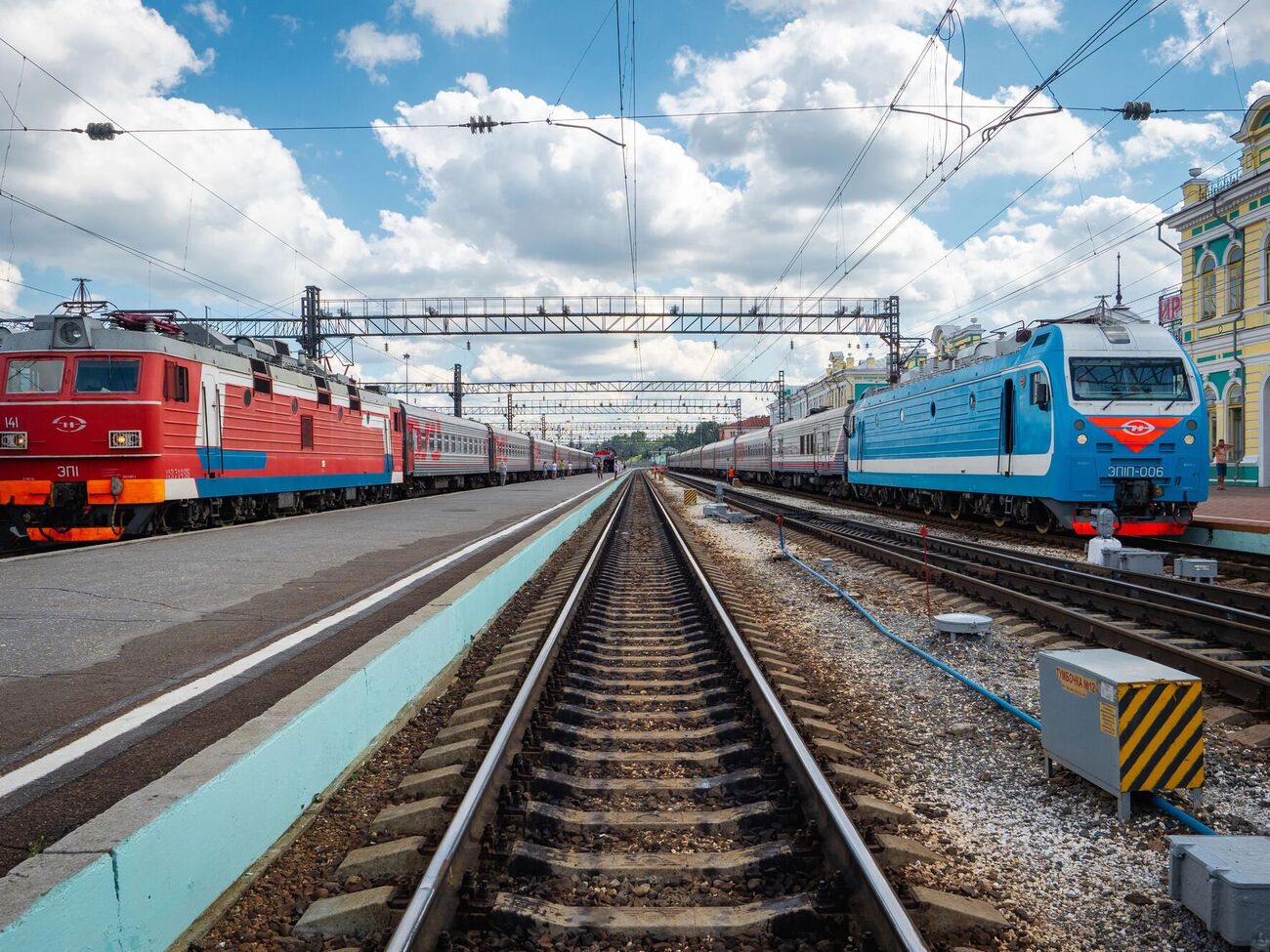 В России задержали 75 поездов