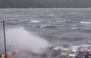 За три часа непогоды выпало более 110 мм осадков