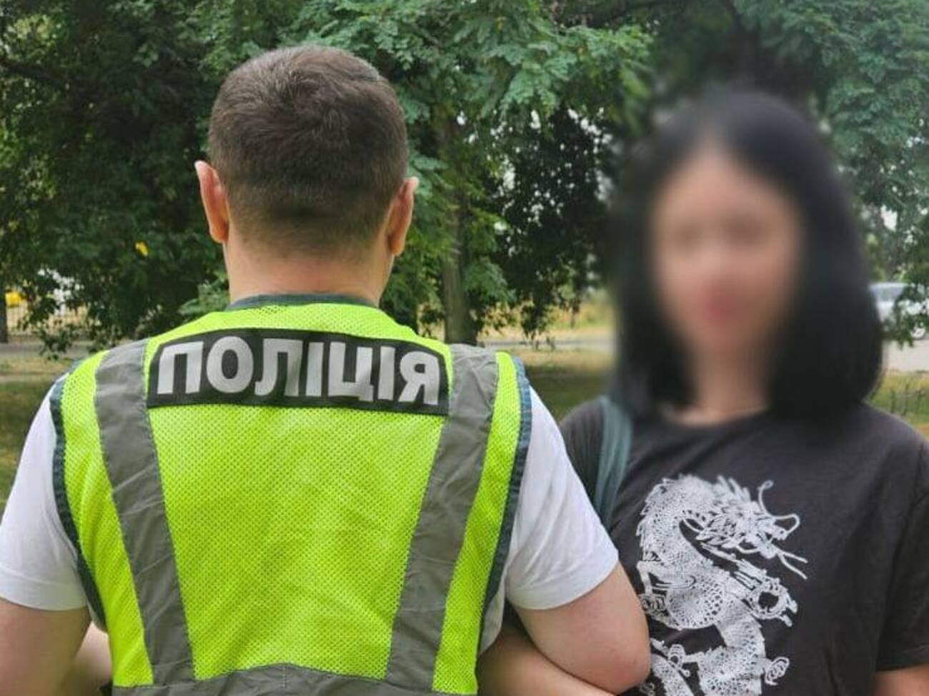 У поліції уточнили, що всіх учасників інциденту, які фігурували на відео, встановили й опитали