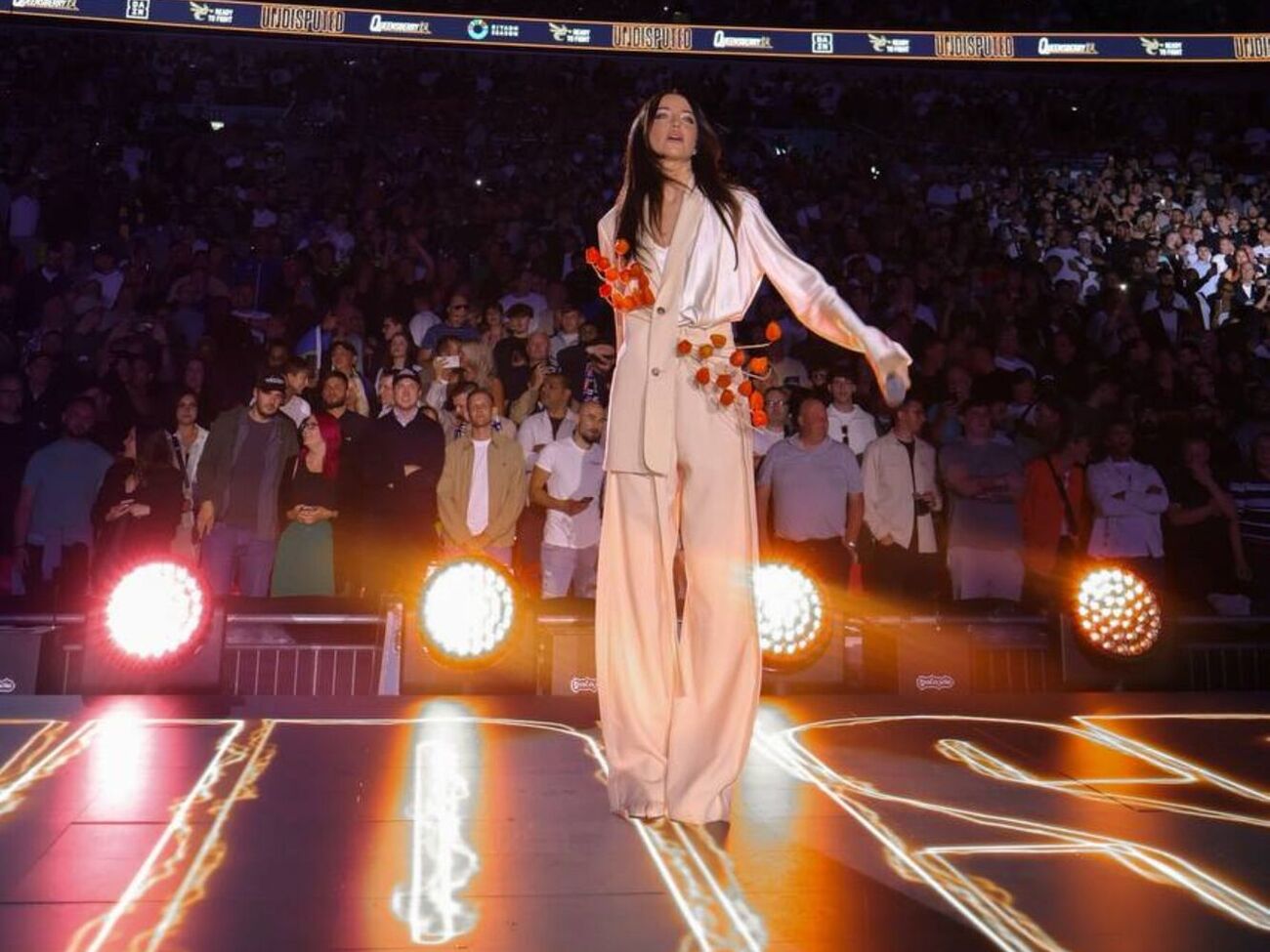 Дорофєєва виступила на стадіоні в Лондоні