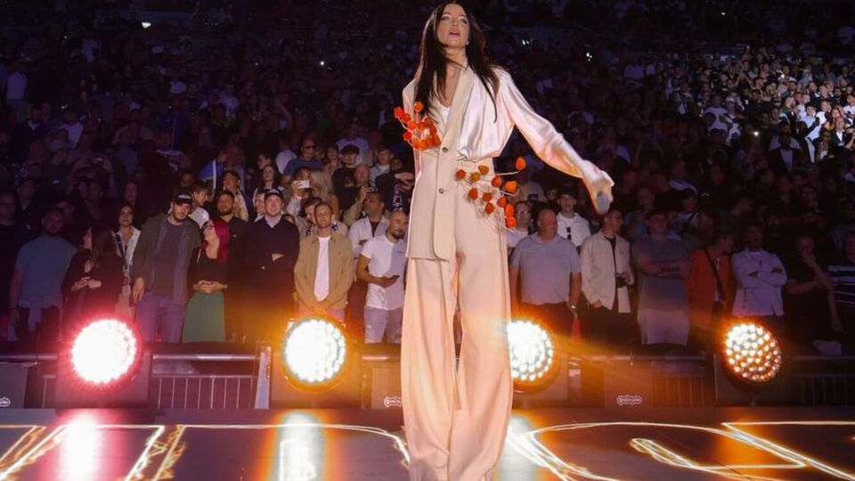 Дорофеева выступила на стадионе в Лондоне