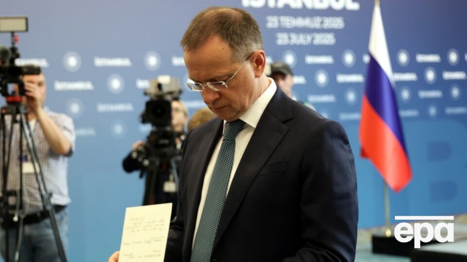 Мединский руководил российской делегацией на переговорах в Стамбуле