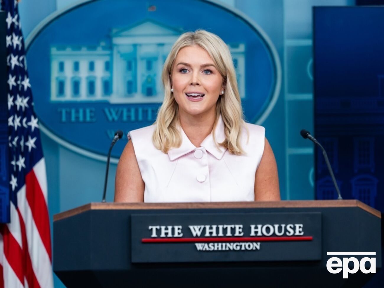 Лівітт наголосила, що Трамп "був глибоко залучений у цю війну від самого початку"