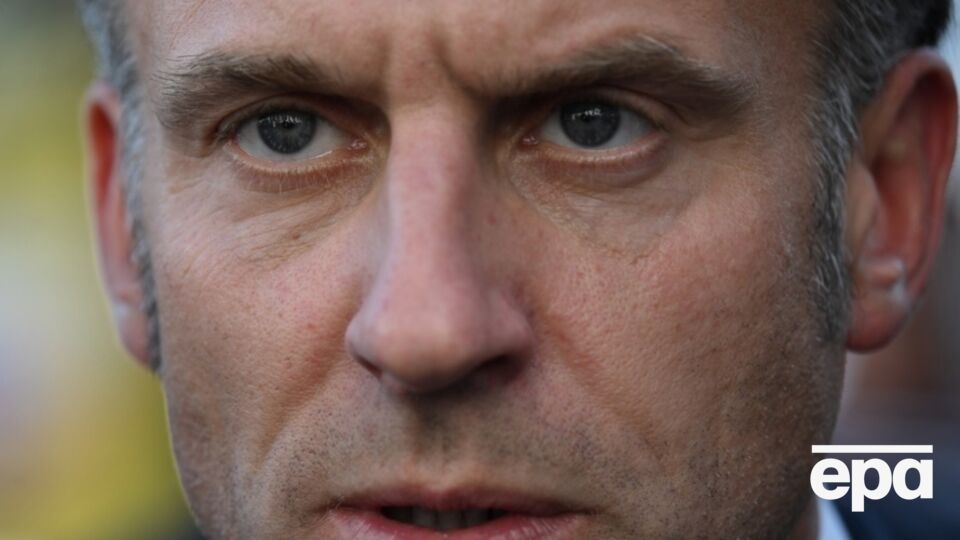 За словами Макрона, сьогодні терміново потрібно припинити війну в Газі й надати допомогу цивільному населенню