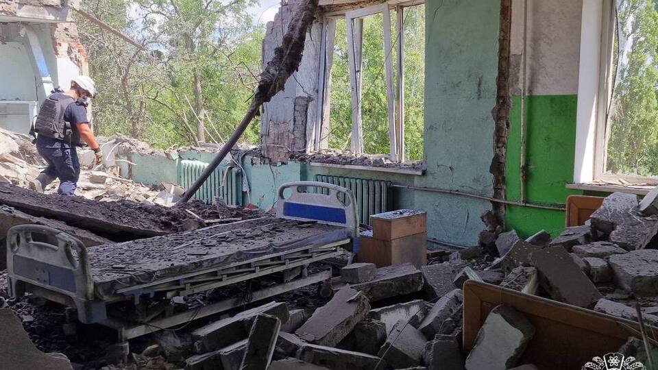 За даними поліції, росіяни влучили в туберкульозний диспансер