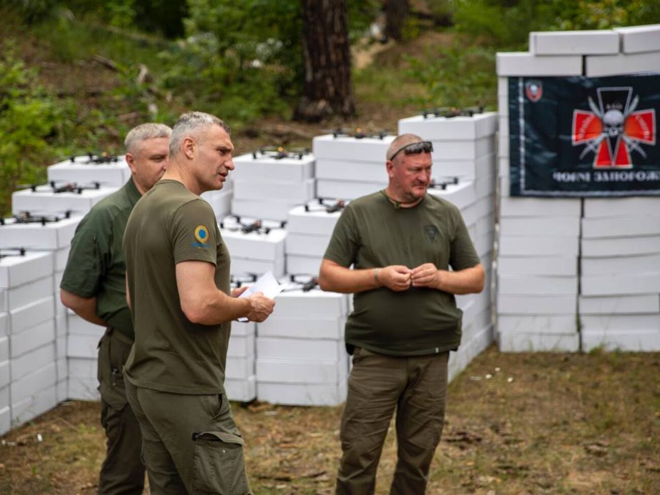 72-я ОМБр и 3-й полк ССО получили от общины Киева партию дронов