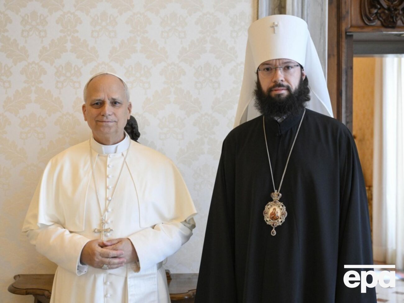 Папа римський Лев XIV прийняв російського митрополита Антонія у Ватикані 26 липня