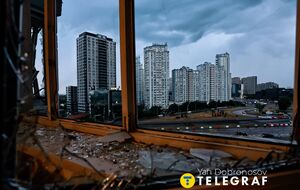 Під вогнем був Дарницький район столиці