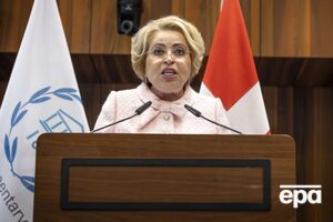 С трибуны в Женеве Матвиенко распространила ряд пропагандистских антиукраинских заявлений