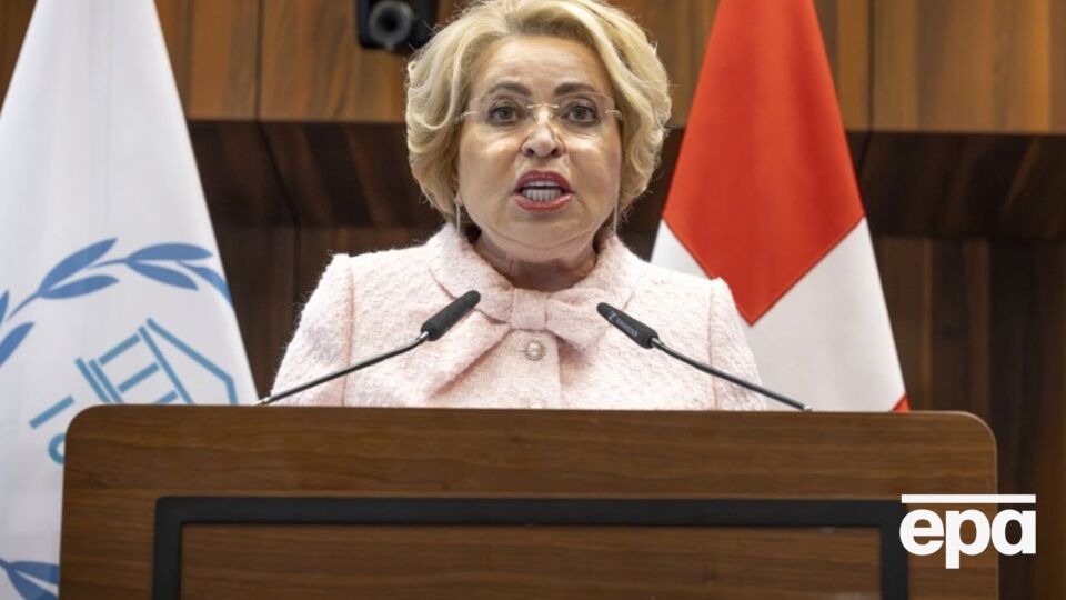 С трибуны в Женеве Матвиенко распространила ряд пропагандистских антиукраинских заявлений