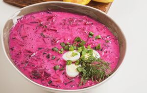 Для страви знадобиться варений буряк