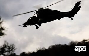 Вертолет выполнял учебно-тренировочный полет и упал в реку Мульде