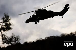 Вертолет выполнял учебно-тренировочный полет и упал в реку Мульде