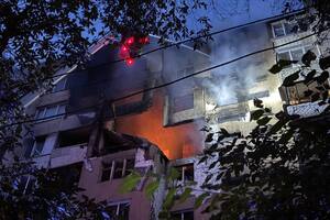 В результате российской атаки повреждена многоэтажка