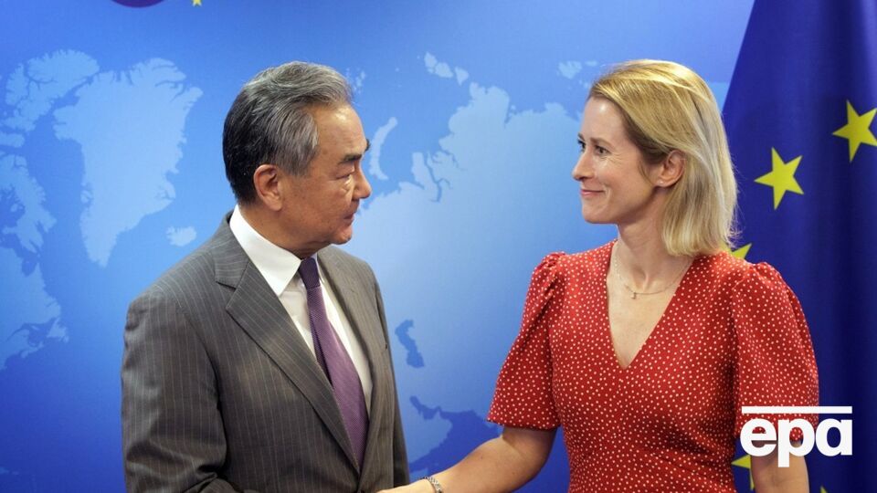 Каллас заявила, що дії компаній із КНР загрожують європейській безпеці