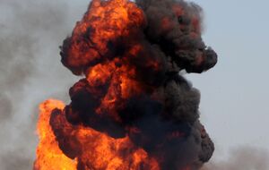 Под Харцызском взорвались российские боеприпасы