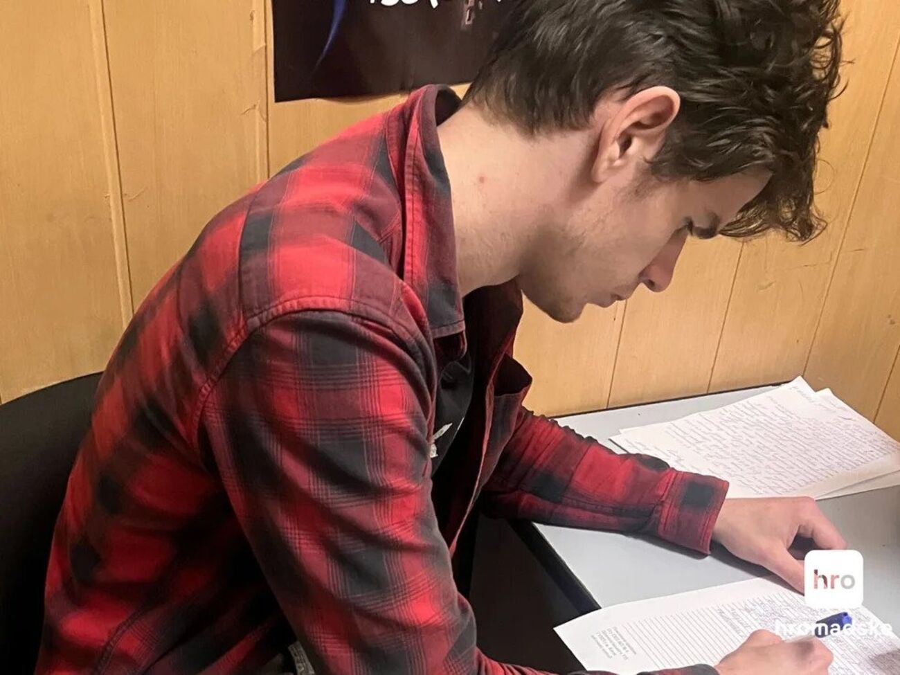 Журналиста отпустили, когда появился адвокат