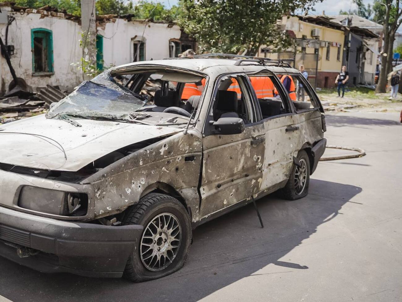 Спасатели завершили работу на месте удара