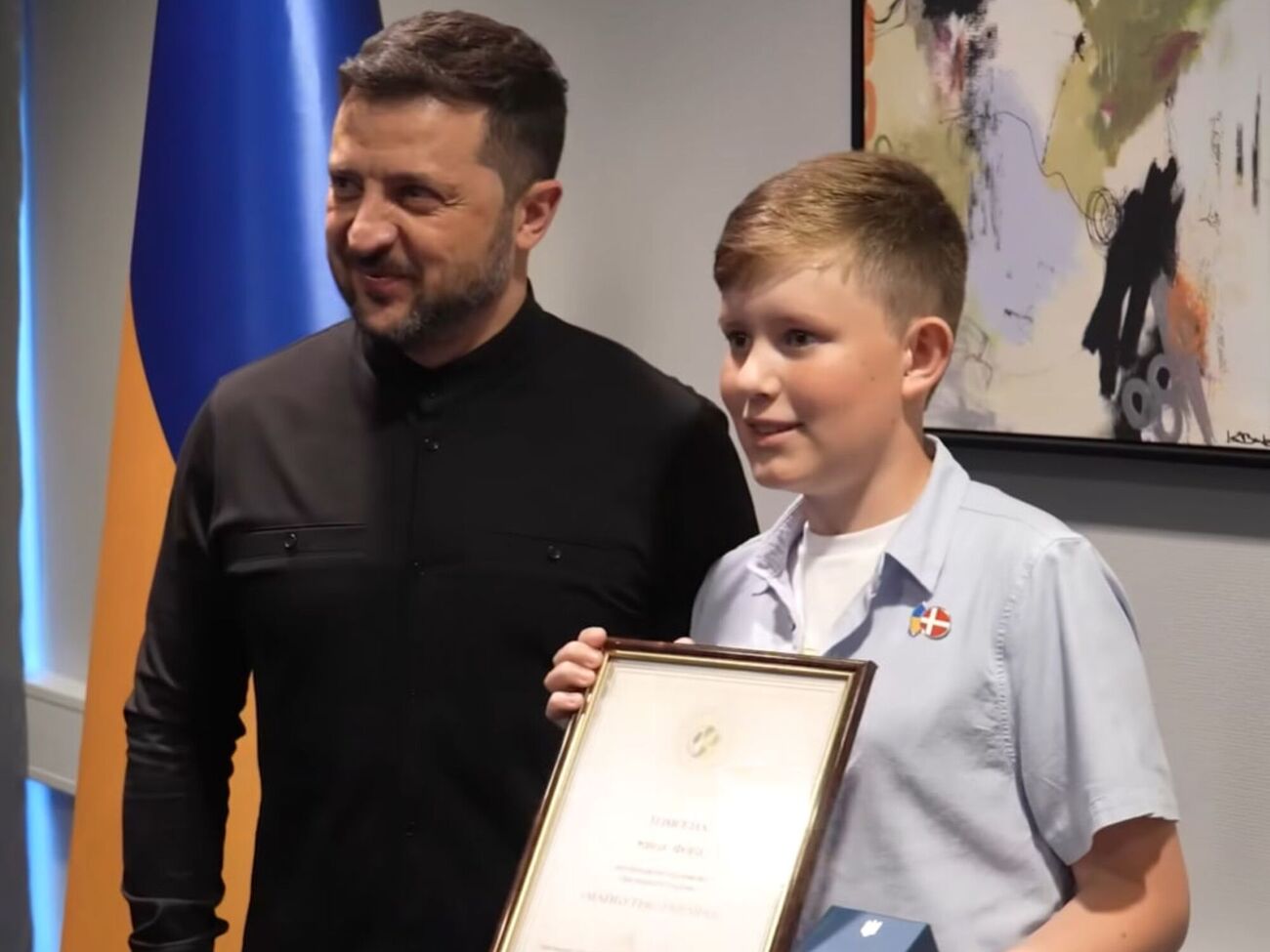 Томсен стал первым иностранцем, который получил награду "Будущее Украины"