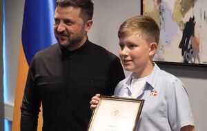 Томсен стал первым иностранцем, который получил награду "Будущее Украины"