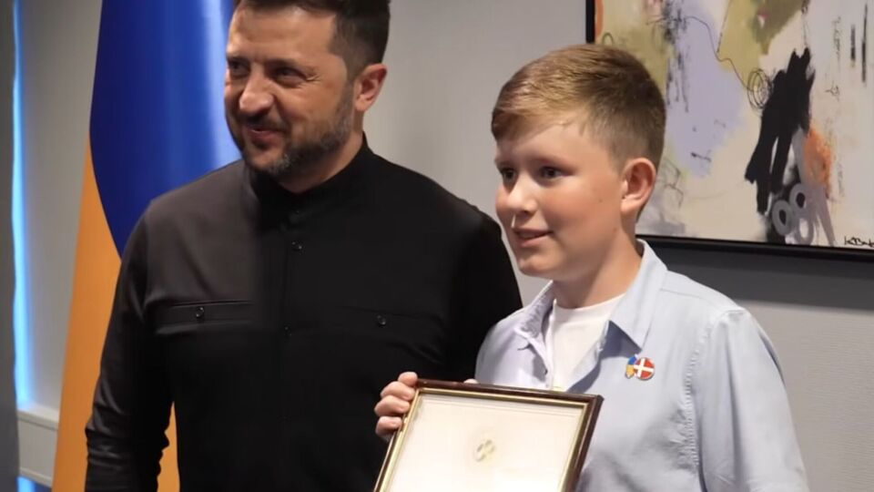 Томсен стал первым иностранцем, который получил награду "Будущее Украины"