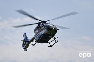 Вертолет EC135 отрабатывал полет на низкой высоте
