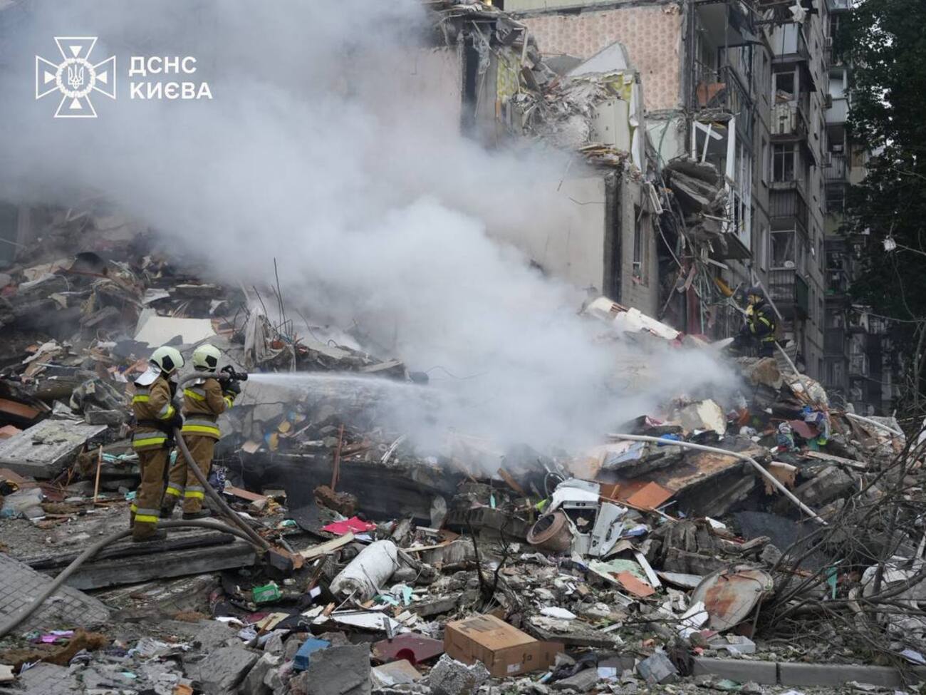 Унаслідок російського удару по Києву 31 липня 44 постраждалі перебувають у лікарнях, зокрема п'ятеро дітей