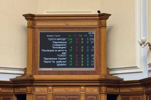 За законопроект проголосовал 331 народный депутат