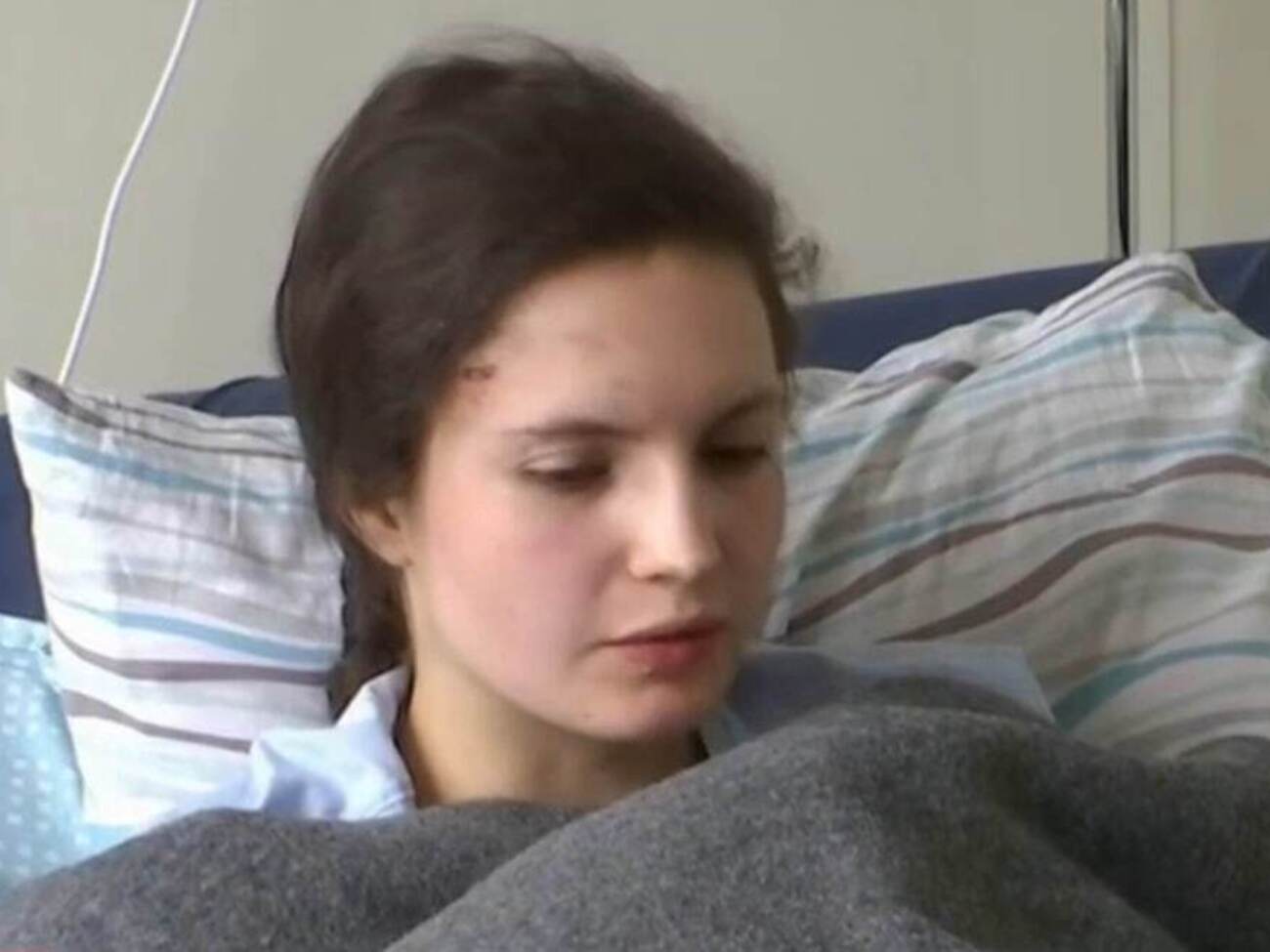 Зараз киянка перебуває в лікарні