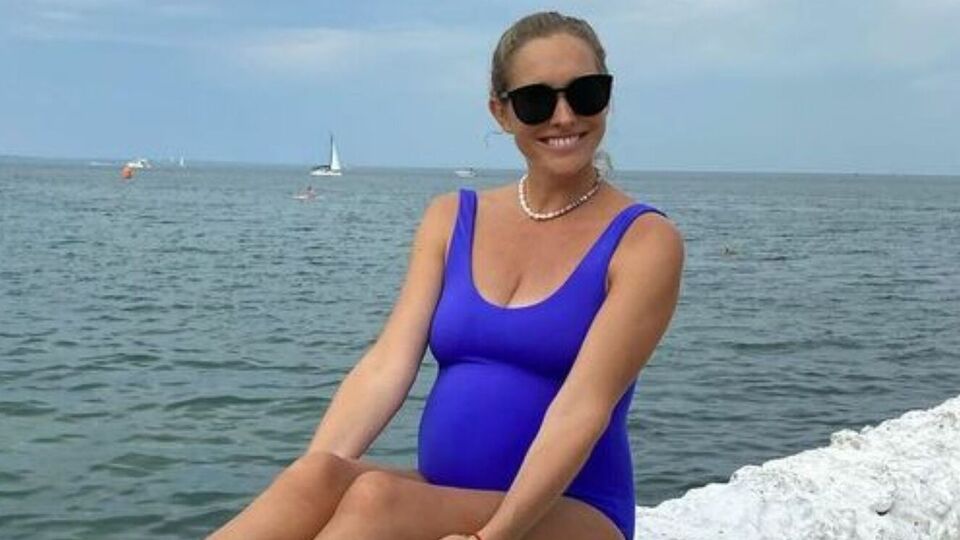 Осадчая родила самого младшего сына в 2021 году