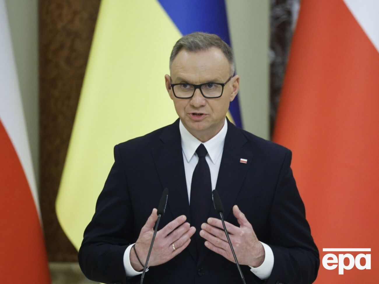 Зеленський даремно критикував Польщу, вважає Дуда