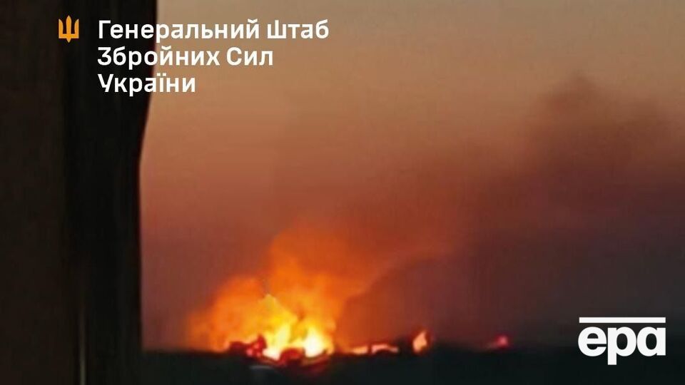 Военные уточнили, что поразили склад с управляемыми авиабомбами, учебно-боевой самолет и, вероятно, другие самолеты