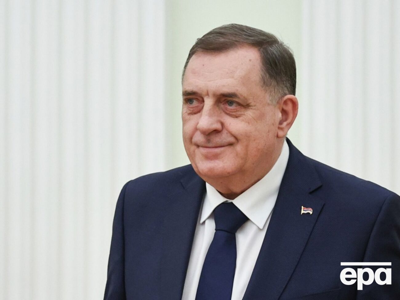 Додік з'явився на допит у супроводі адвоката