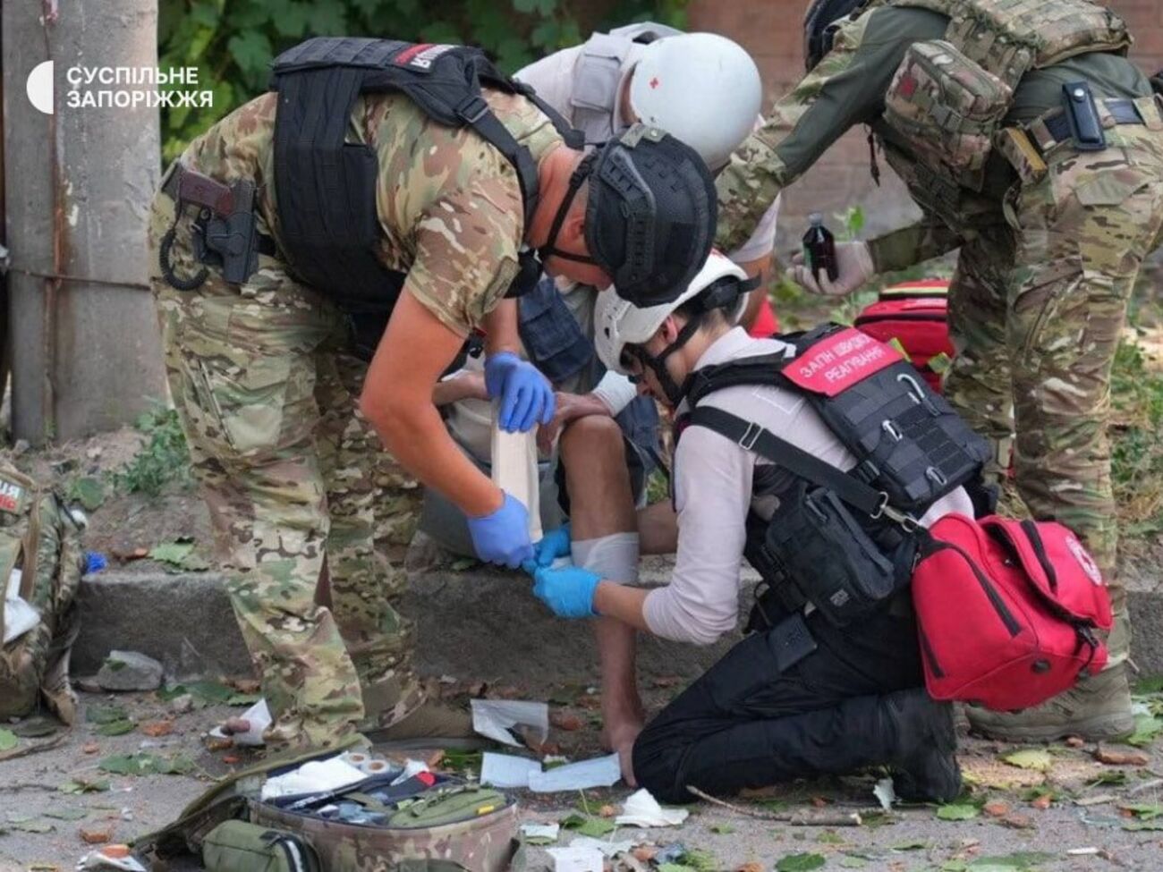 Предварительно, пострадали четверо военных