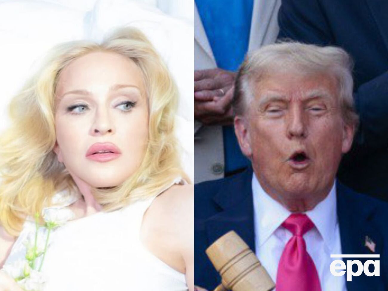 Ранее Мадонна называла Трампа "осужденным преступником и насильником"