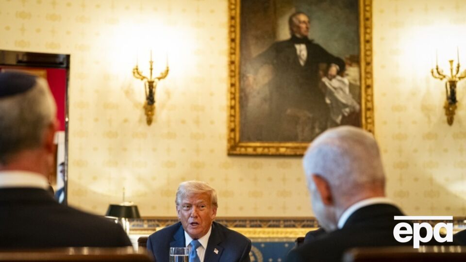Заявление об Украине Трамп сделал перед ужином с Нетаньяху