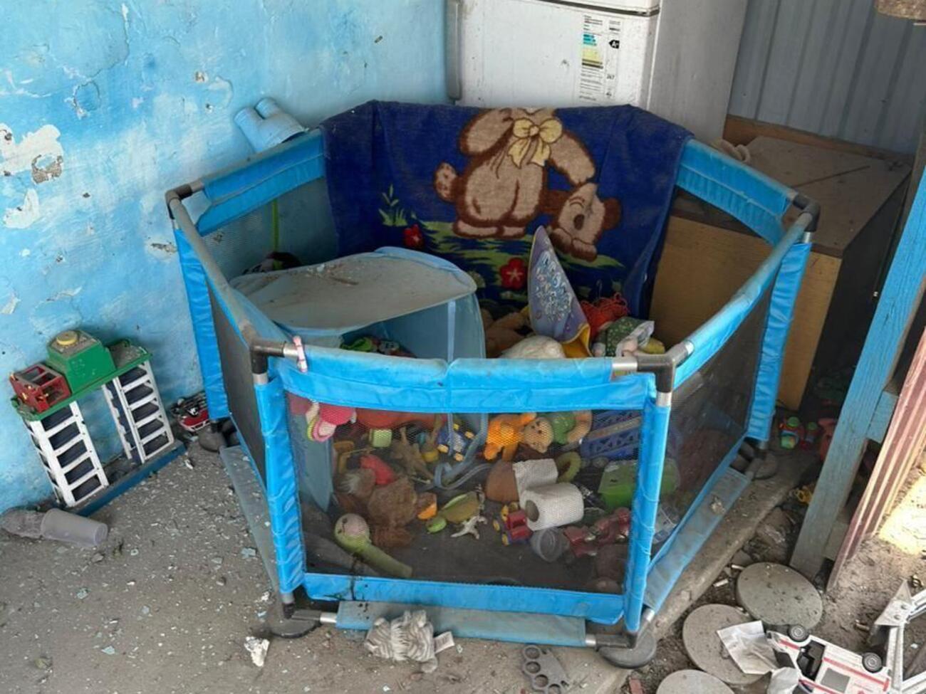 Дитина і прабабуся перебували на подвір'ї біля будинку