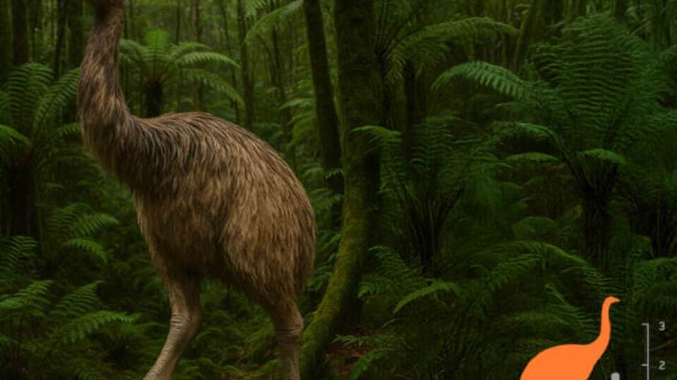 Моа бродили по Новой Зеландии в течение 4 тыс. лет