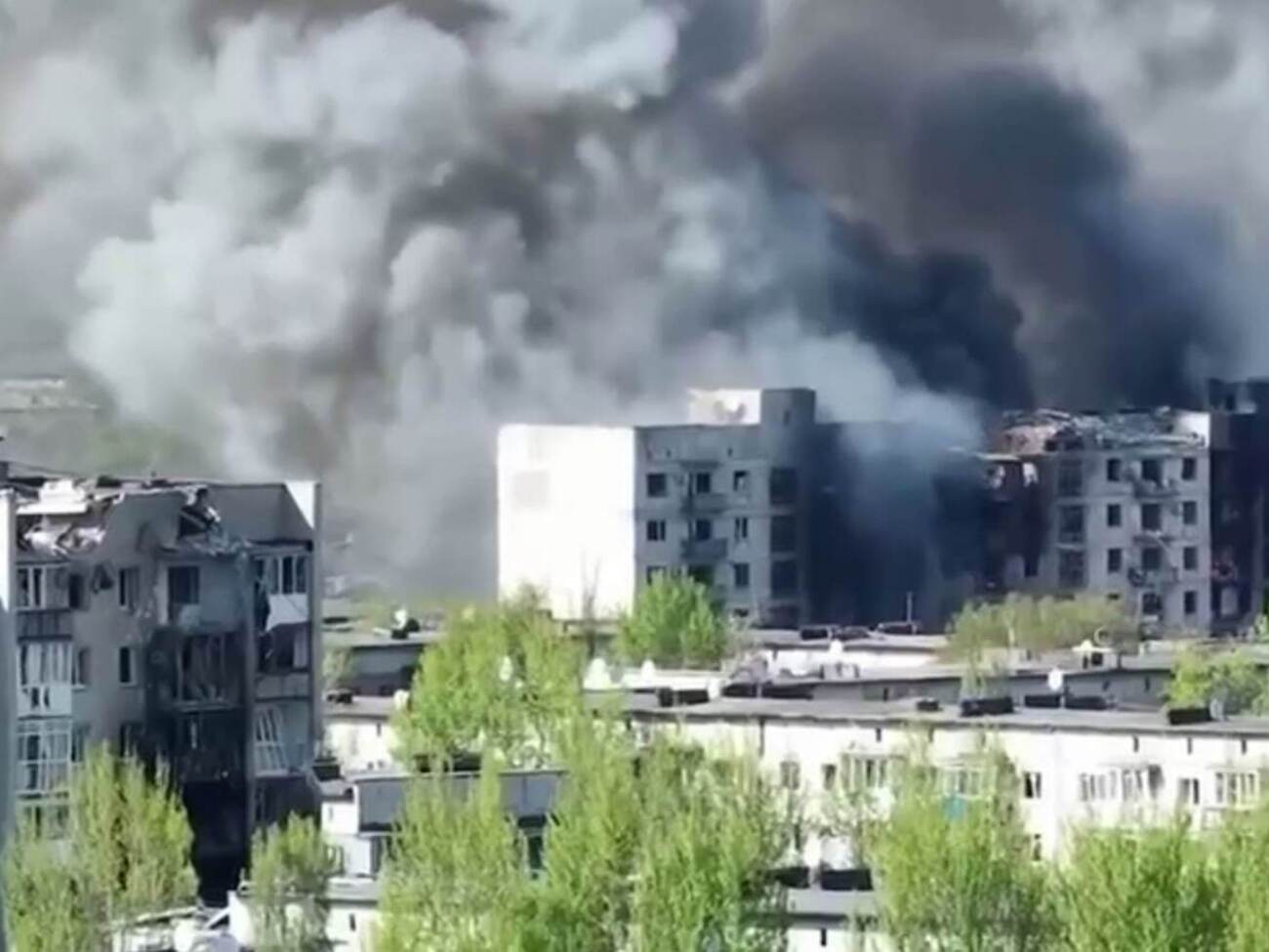 ЗСУ показали на відео, який вигляд має зруйнований росіянами Покровськ