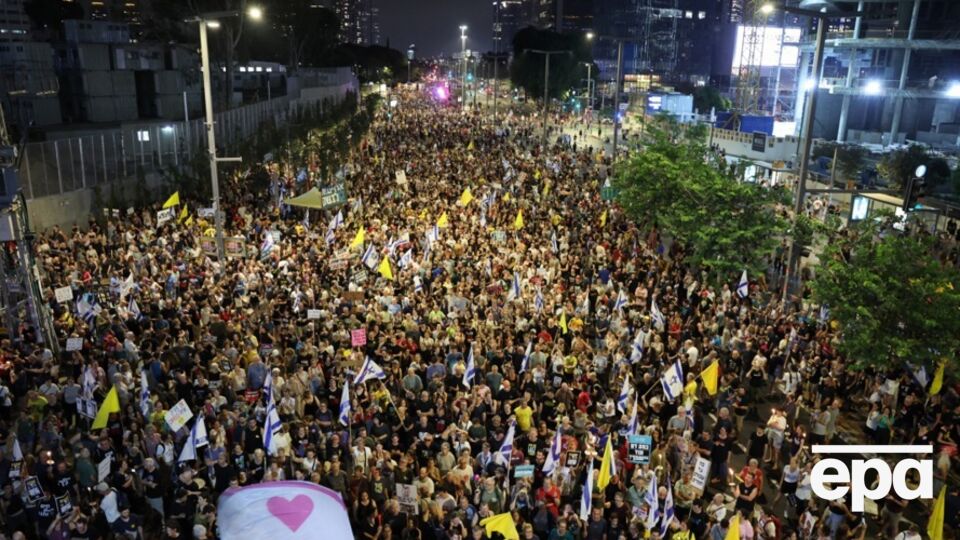 В Ізраїлі протестувальники закликали звільнити заручників