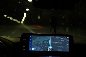 В Киеве ночью работают нелегальные такси