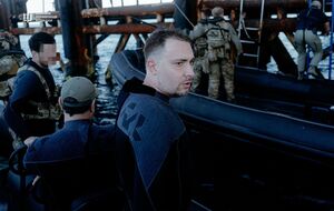 Буданов посетил украинские позиции в Черном море