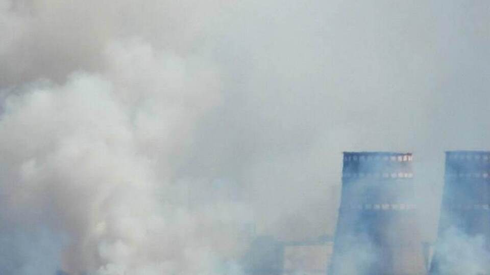 Пожар возник возле грузового порта временно оккупированной ЗАЭС