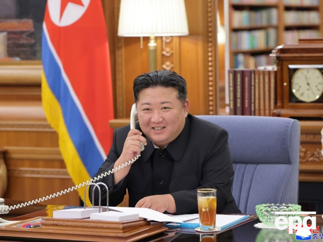 Путин поделился с Ким Чен Ыном (на фото) информацией о своих будущих переговорах с Трампом