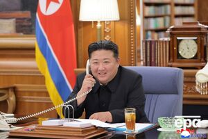 Путин поделился с Ким Чен Ыном (на фото) информацией о своих будущих переговорах с Трампом